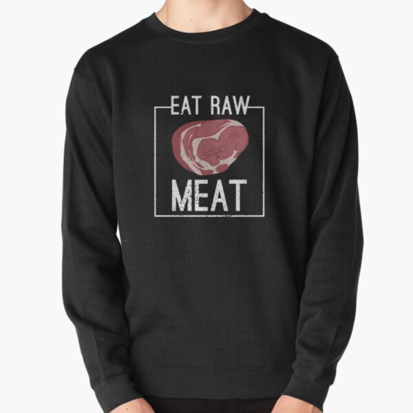 raw meat sweater