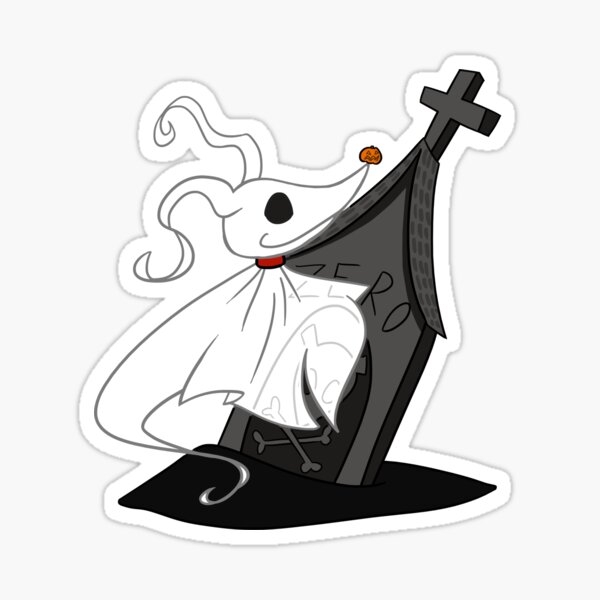 Skeleton's Best Friend Sticker