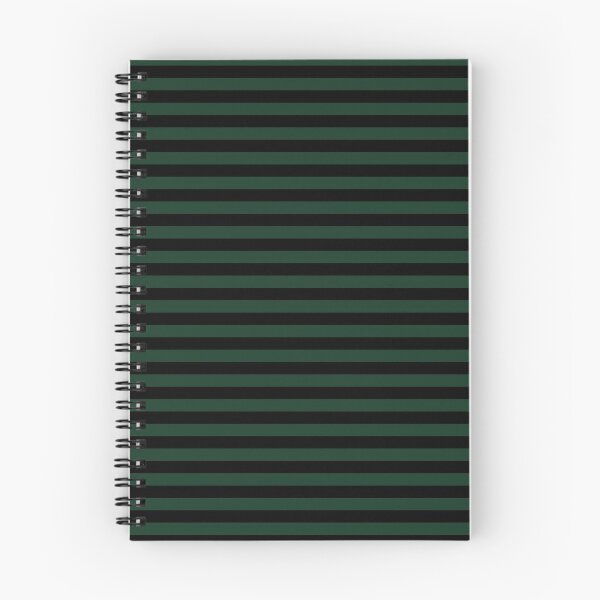 Item preview, Phthalo Green and Black Horizontal Stripes designed and sold by ColorPatterns.