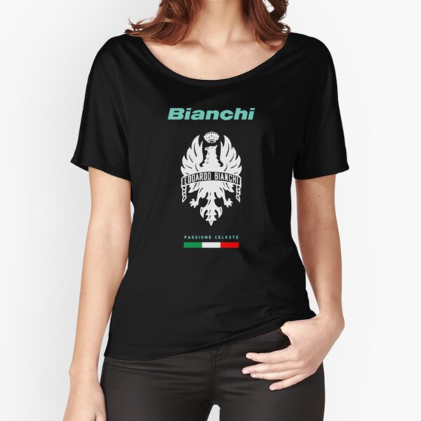 bianchi passione celeste Fahrrad Loose Fit T-Shirt