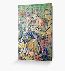 The Sketch Class Greeting Card