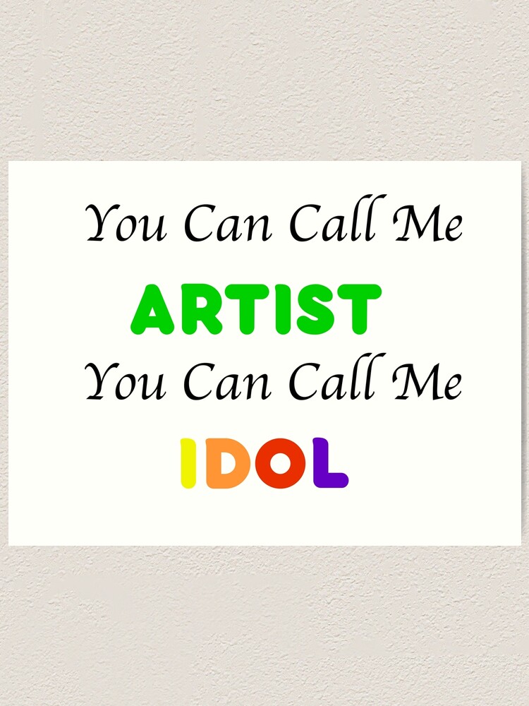 Bts Idol Lyrics Art Print By Brea 5sos Redbubble