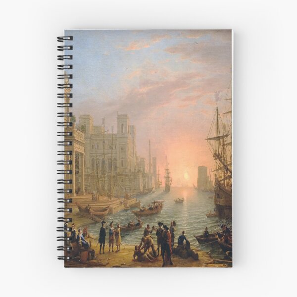 Item preview, Seaport at Sunset-Claude Lorrain designed and sold by LexBauer.