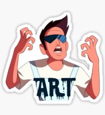 Buck Dewey the Artist Sticker