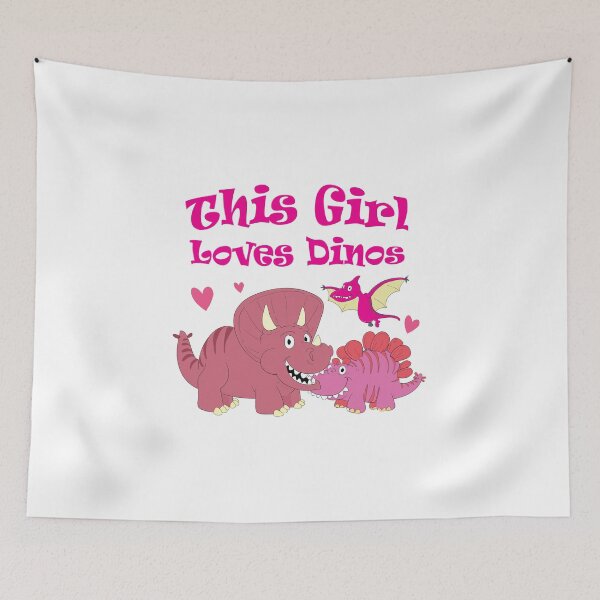 Item preview, This Girl Loves Dinosaur  designed and sold by miracletee.
