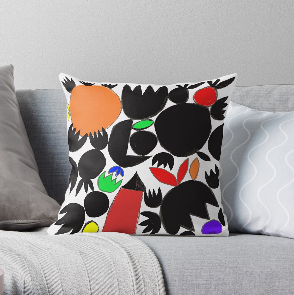  Playground Throw Pillow by Okir  Redbubble