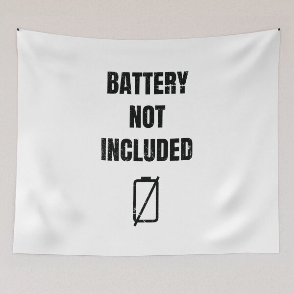 Item preview, Battery Not Included (v2) designed and sold by BlueRockDesigns.