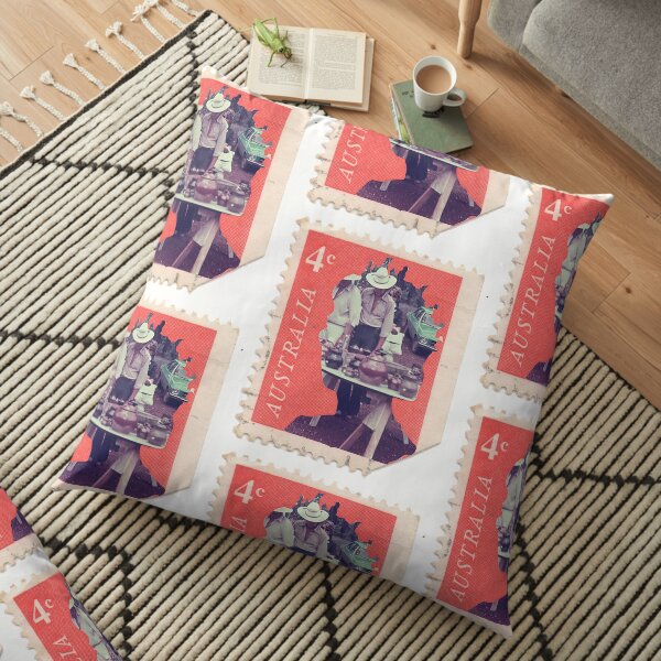 The Memory Post - Family Stamp #64 Floor Pillow