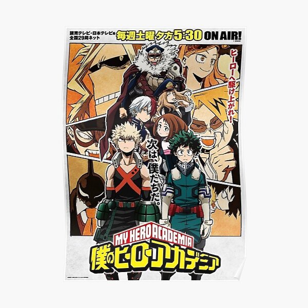 My Hero Academia Season 3 Poster
