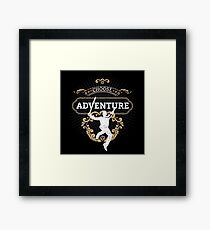 Choose Adventure Framed Print