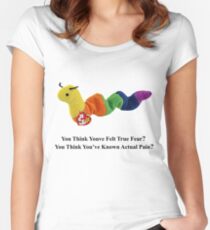 Camiseta entallada de cuello redondo Inchworm