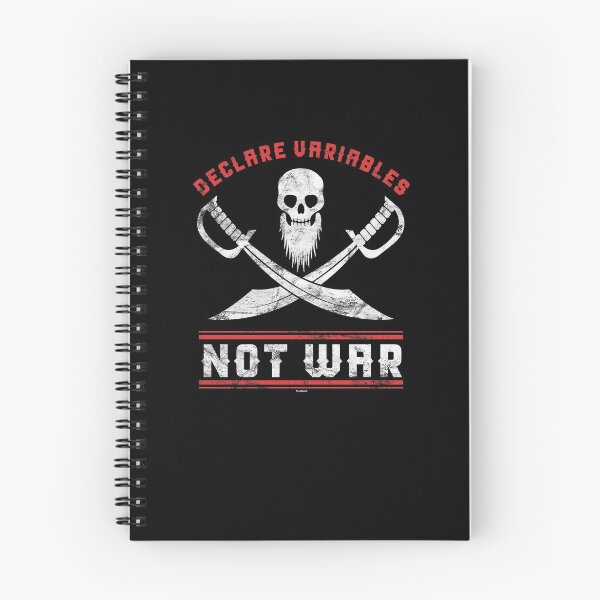 Item preview, Declare Variables Not War designed and sold by TomGiantDesigns.
