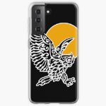 Great Horned Owl Tribal Tattoo Samsung Galaxy Case