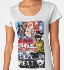Broadway Theater Premium Scoop T-Shirt