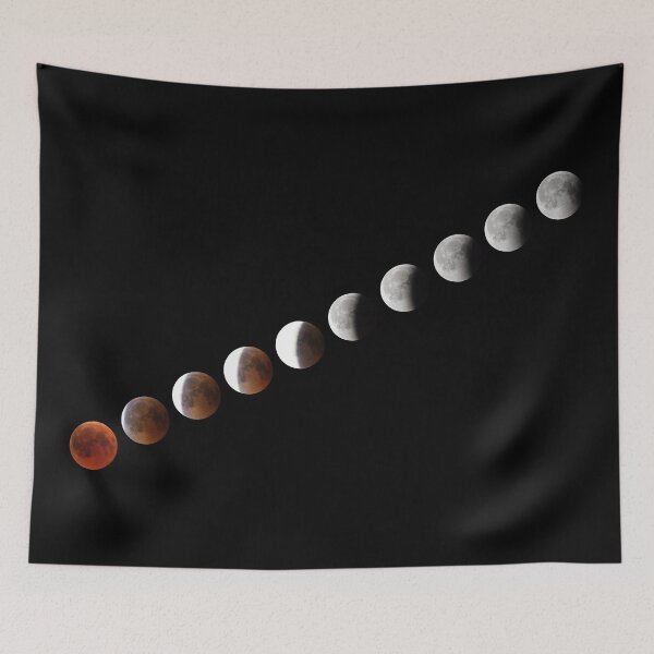 Item preview, Phases of full eclipse of the Moon designed and sold by Lukasz Szczepanski.