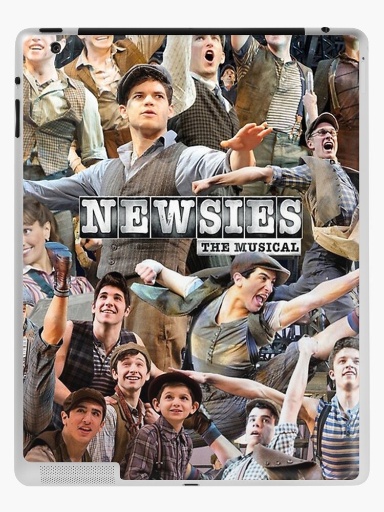 Newsies Broadway Musical Collage Ipad Case Skin By Roycemay Redbubble