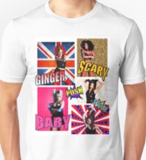 Pow Wow - Es ist Ingwer, Scary, Baby, Posh, Sportlich, Die Gewürzmädchen Unisex T-Shirt
