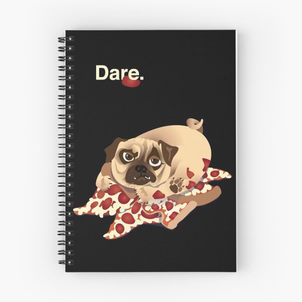 Item preview, Pizza Pug (Dare Pug)  - Dark Bg designed and sold by Petcisely.