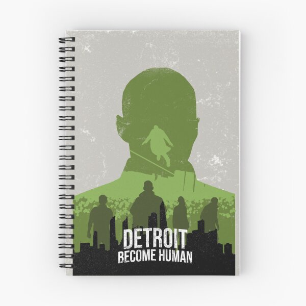 Item preview, Detroit: Become Human Vintage Poster (Markus) designed and sold by hvixian designs.