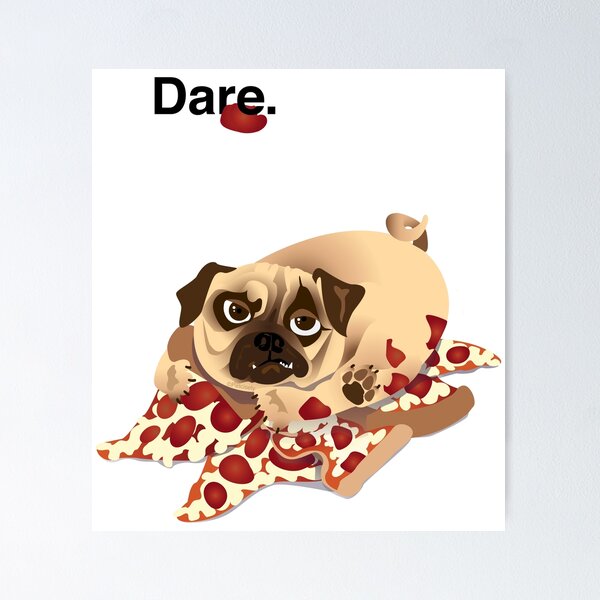 Item preview, Pizza Pug (Dare Pug)  - Light designed and sold by Petcisely.
