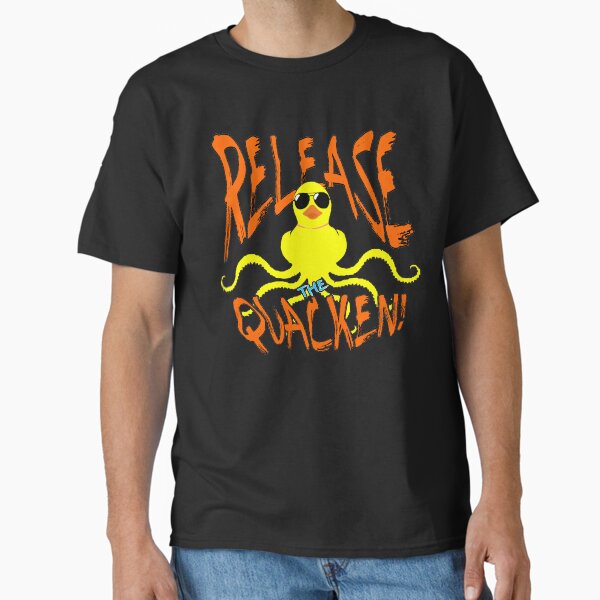 Item preview, Release the Quacken! sticker designed and sold by BigTime.