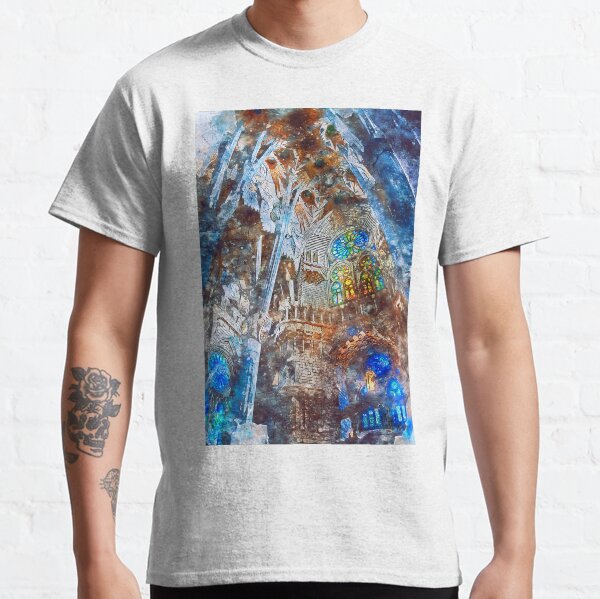 Vista previa del artículo con la obra «Barcelona, Sagrada Familia», diseñado y vendido por AM FineArtPrints.