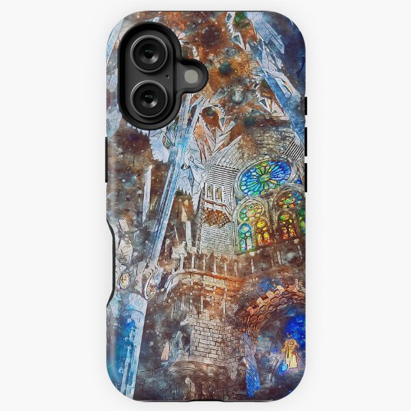 Vista previa del artículo con la obra «Barcelona, Sagrada Familia», diseñado y vendido por AM FineArtPrints.