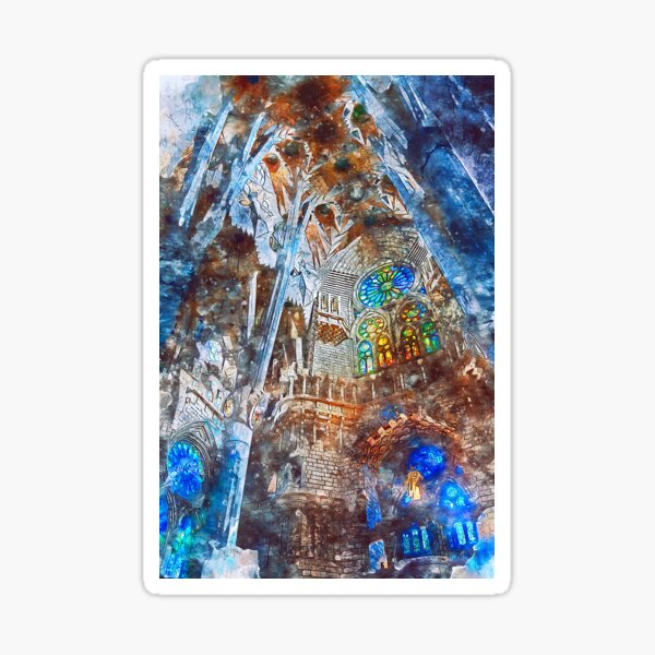 Item preview, Barcelona, Sagrada Familia designed and sold by AM FineArtPrints.