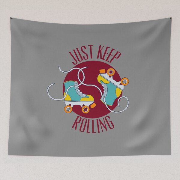 Item preview, Just Keep Rolling designed and sold by Project Mustard Studio.