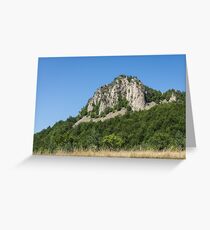 Tough Rock Face - Climbing Mountains is its Own Reward Greeting Card