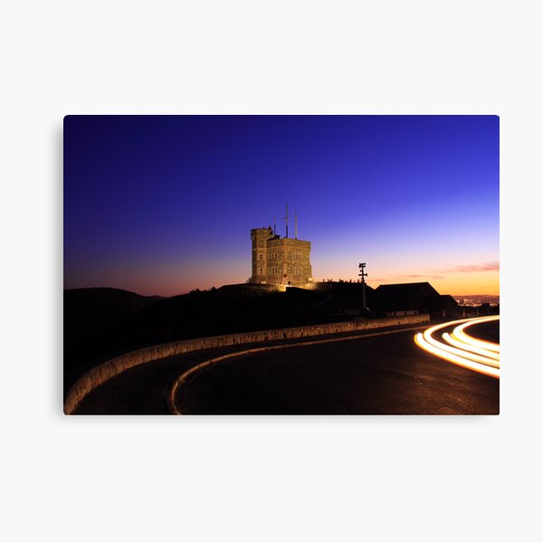 Cabot Tower Sunset Canvas Print