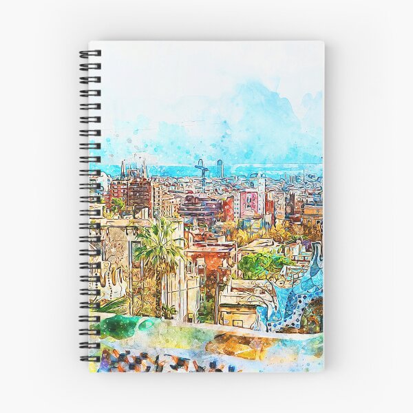 Item preview, Barcelona, Parc Guell designed and sold by AM FineArtPrints.