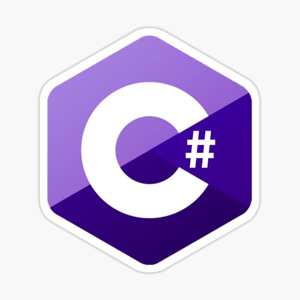 C # Logo Sticker