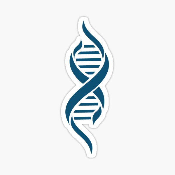 DNA Logo Sticker
