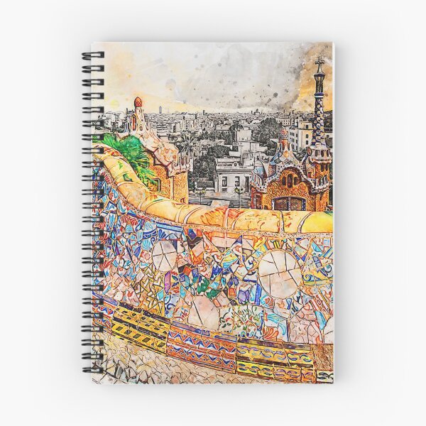 Item preview, Barcelona, Parc Guell designed and sold by AM FineArtPrints.