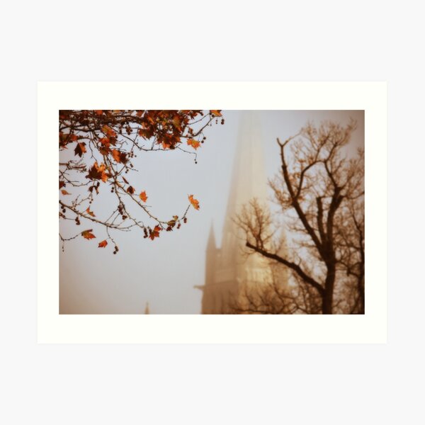 Iconic Bendigo Sacred Cathedral Art Print