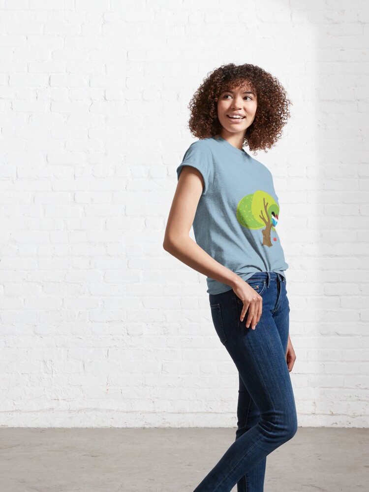 Alternate view of children read on the tree Classic T-Shirt