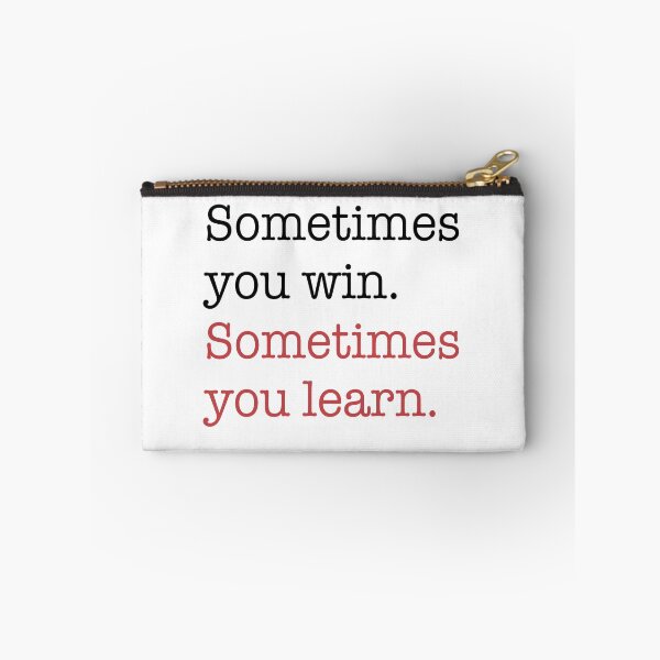 Item preview, Sometimes you win sometimes you learn designed and sold by Vectorqueen.