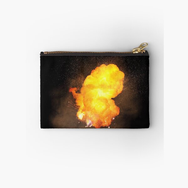 Item preview, Realistic fiery explosion, orange color with sparks designed and sold by Lukasz Szczepanski.