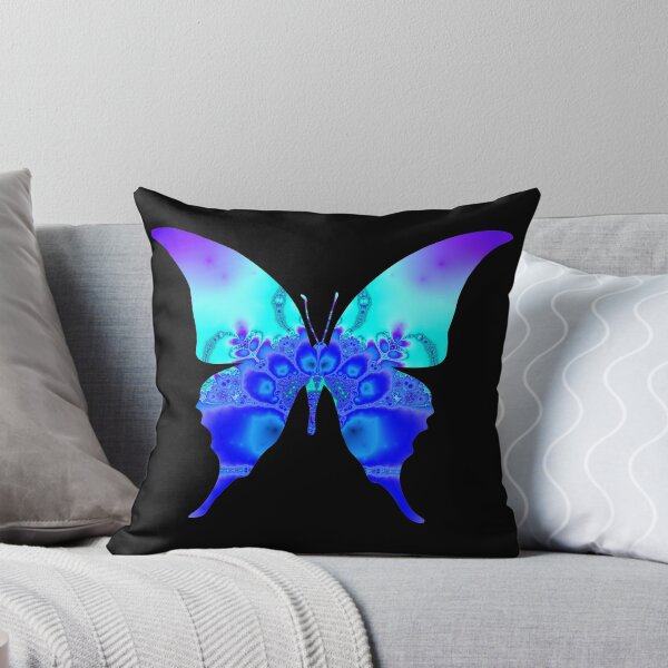 Item preview, Blue & Purple Fractal Butterfly Art designed and sold by ChaosEmporium.