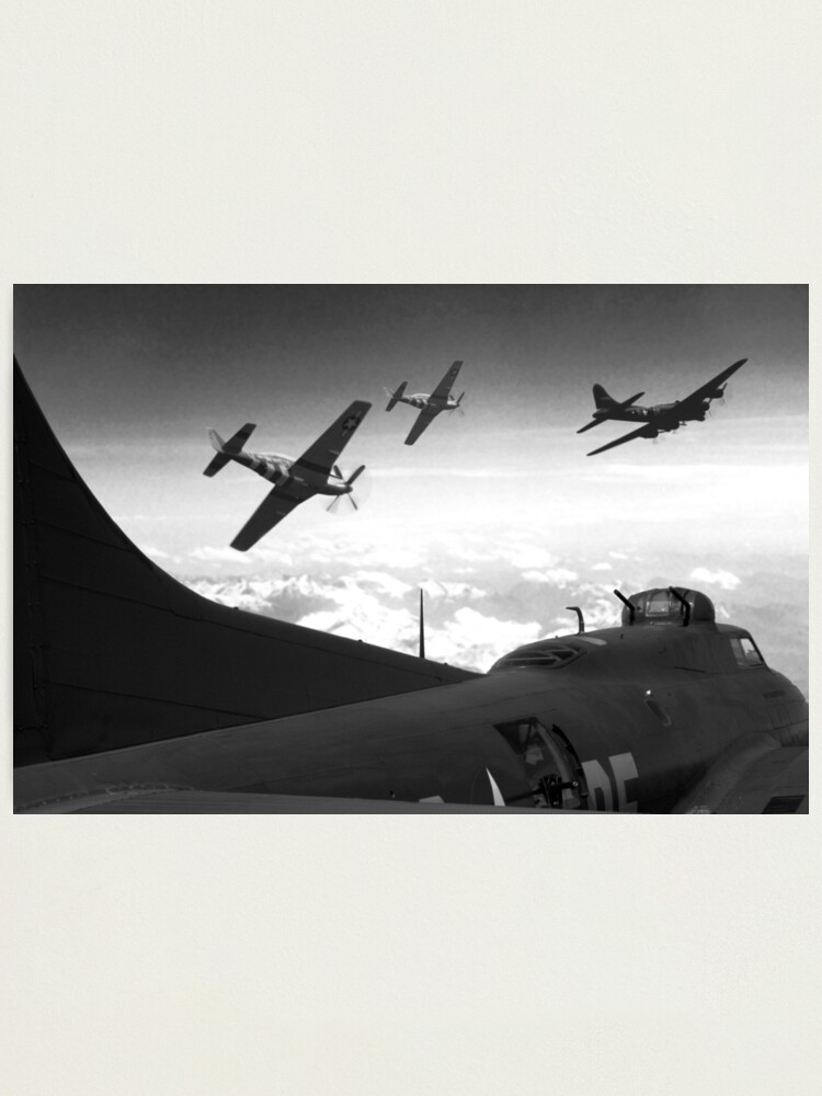 Alternate view of The Final Mission (Monochrome Version) Photographic Print