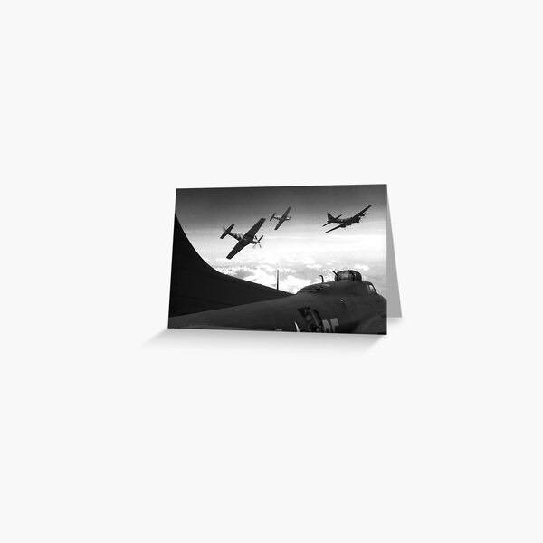 The Final Mission (Monochrome Version) Greeting Card