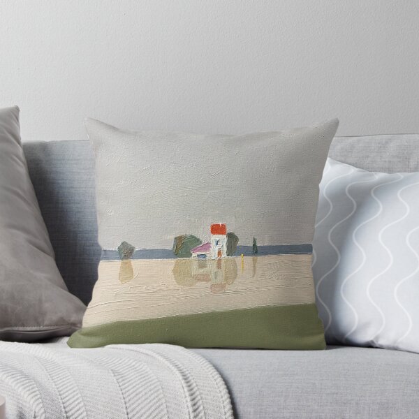 Item preview, landscape minimalism, river landscape, pastel colors designed and sold by Ranisha.