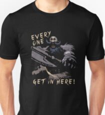 Jeder, komm rein! Slim Fit T-Shirt