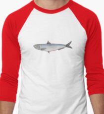 Sardine: Fish of Portugal Baseball ¾ Sleeve T-Shirt