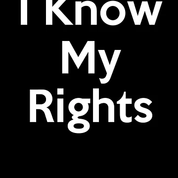 Artwork thumbnail, I Know My Rights by ABCTee