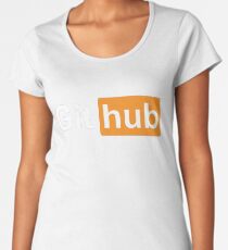 GitHub Women's Premium T-Shirt