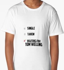 Waiting For Tom Welling Long T-Shirt