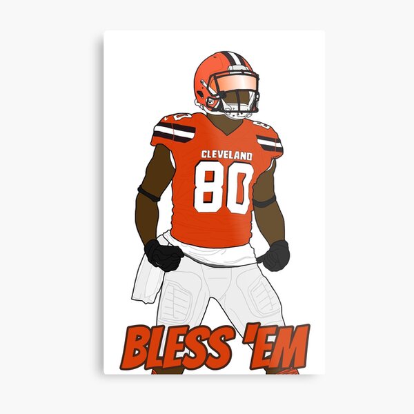 Cleveland Browns Stripe Mask Art Board Print for Sale by SDCohen2003