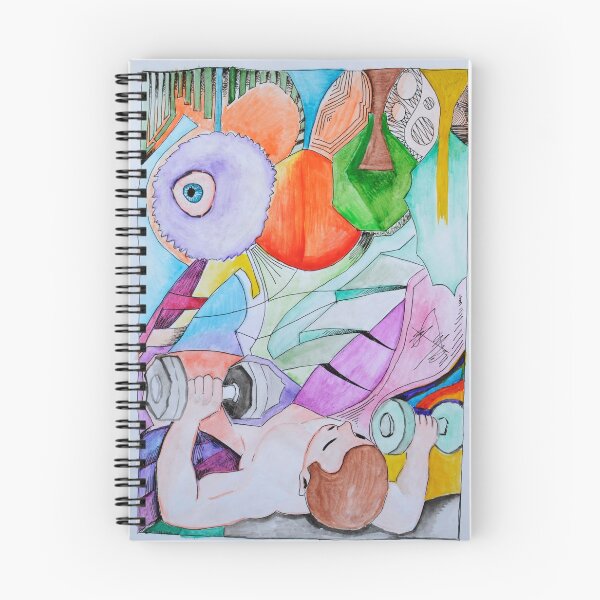 Item preview, eyes rolling training  abstraction art designed and sold by Matrixella.
